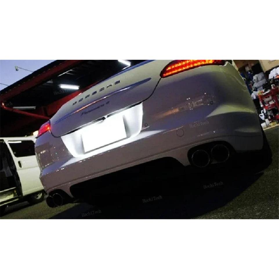 12V LED Car License Number Plate Light Lamp No Error For Porsche Panamera 970 4D 2010-2016 8TO943021