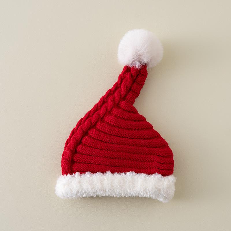 Plush Christmas Hat for Adults & Children - Perfect for Gifts & Holiday Decorations