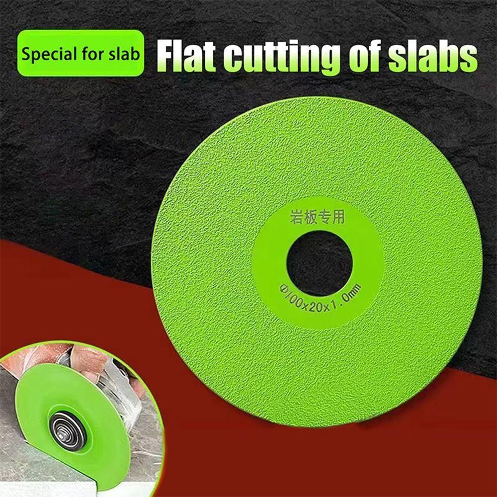 Steel Glass Cutting Disc Circular Polishing Cutting Blade Glass Cutting Blade 100mm Diameter Rock Slab Grinding Disc for Marble