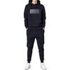 Men's Casual Hooded Sweatshirt Vest Three-Piece Suit for Autumn/Winter – Stylish, Simple, and Sporty.