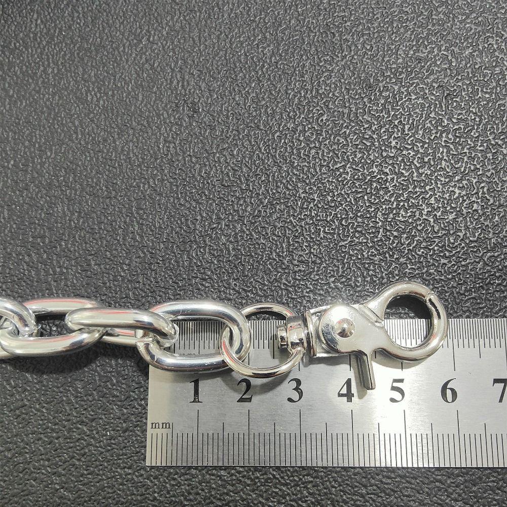 Rock Style Single Strands Pants KeyChain Big Ring Metal Link Wallet Chain Punk Biker Chain Street Wear