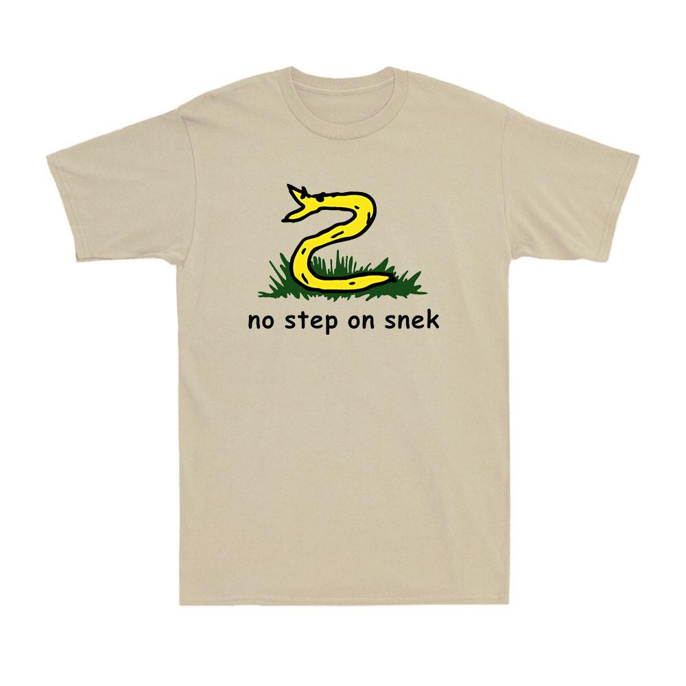 No Step On Snek Funny Gadsden Flag Snake Novelty Vintage Unisexs TShirt