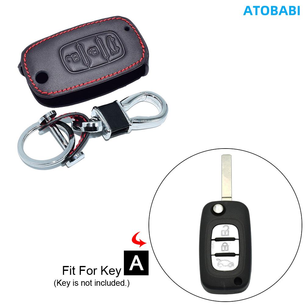 

Кожаный чехол-сумка для ключа автомобиля для Lada Granta Priora Kalina X-ray Vesta для Renault чехлы-протекторы для брелоков с дистанционным управлением автоаксессуары