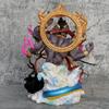 Replica One Piece Figure Roonoa Zoro-Onigirinine-Sword Style (Asura Form) Statue Model Collection Desktop Decoration Gift