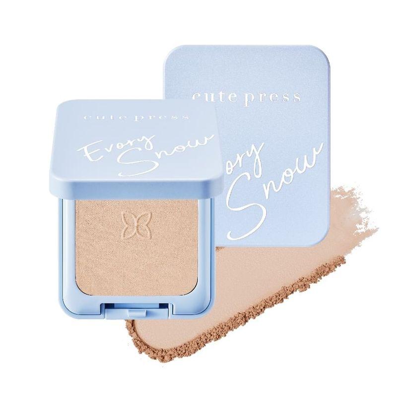 Cute Press - Evory Snow Whitening & Oil Control Foundation Powder SPF 30 PA ++