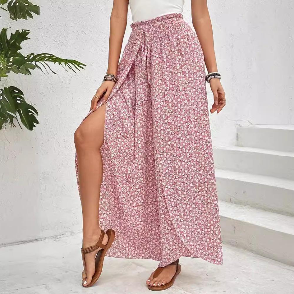 Women's Clothing Summer New Fashion Versatile Women's Wide-leg Culottes