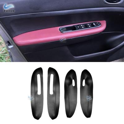 Pro Peugeot 307 2004 2005 2006 2007 2008 2009 2010 2011 2012 2013 4ks Obložení loketní opěrky dveří automobilu Mikrovlákno