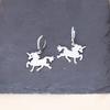 Kinitial Stainless Steel Unicorn Ankh Triangle Cross Snowflake Dandelion Mermaid Earrings For Women Trendy Piercing Jewelry