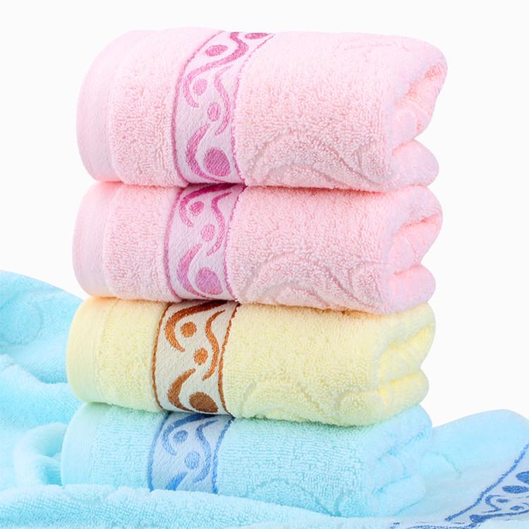 Weiches, wasserabsorbierendes Jacquard-Handtuch aus reiner Baumwolle - Ideales Erwachsenengeschenk oder Arbeitsschutz-Accessoire