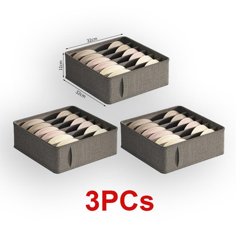 20/6/7/1 Fächer Kation PP Socken BH Hosen Schlichtheit Organizer für Schränke und Schubladen Heim Sortierboxen Aufbewahrungs-Organizer-Box