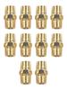 Luftschlauch-Schlauchverbinder Messing-Rohradapter Sechskantnippel Fitting
