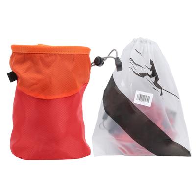 Klettern Magnesiumpulver Chalkbag Outdoor Bergsteigen Rutschfeste Ausrüstung(rot )