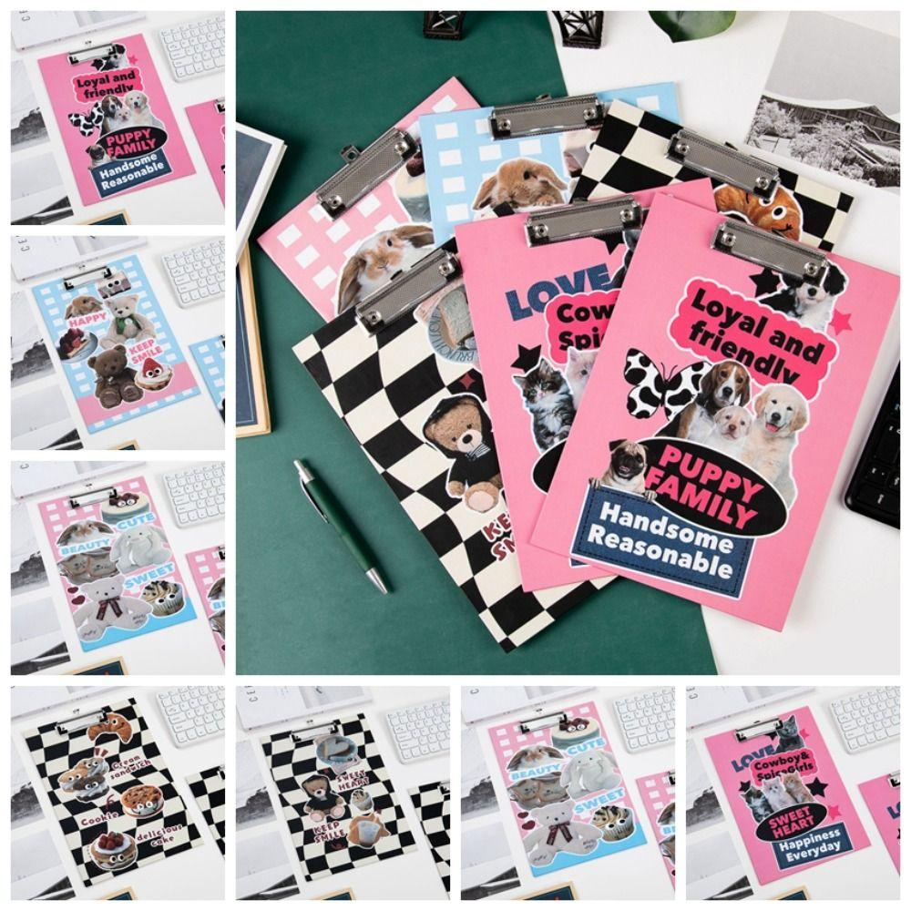 

Утолщенная папка А4 Доска Простой зажим для хранения документов Металлический зажим для записей Студенты