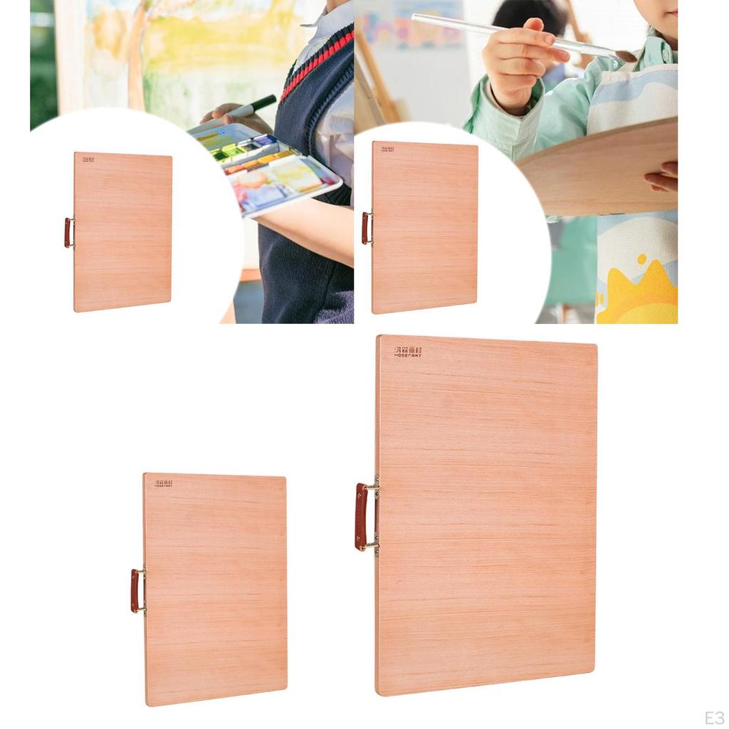 Sketch Board Artist Tote with Sturdy Clip Drawing Handle for Painters Art Students