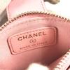 Chanel AP1928 CC Logo Quilted Matelasse Double Zip Card Case Compact Wallet
