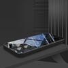 Black artistic flower Tempered Glass Phone Case For iPhone 17 Pro Max 11 12 13 14 15 16 Pro 17Air 16E 7 8 Plus XR XS Max Cover