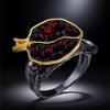 JMXD - European and American Popular Pomegranate Ring Red Ring Jewelry Exquisite Couple Romance