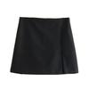 Kaslead Split High Waist Slim Looking All-Match Pantskirt