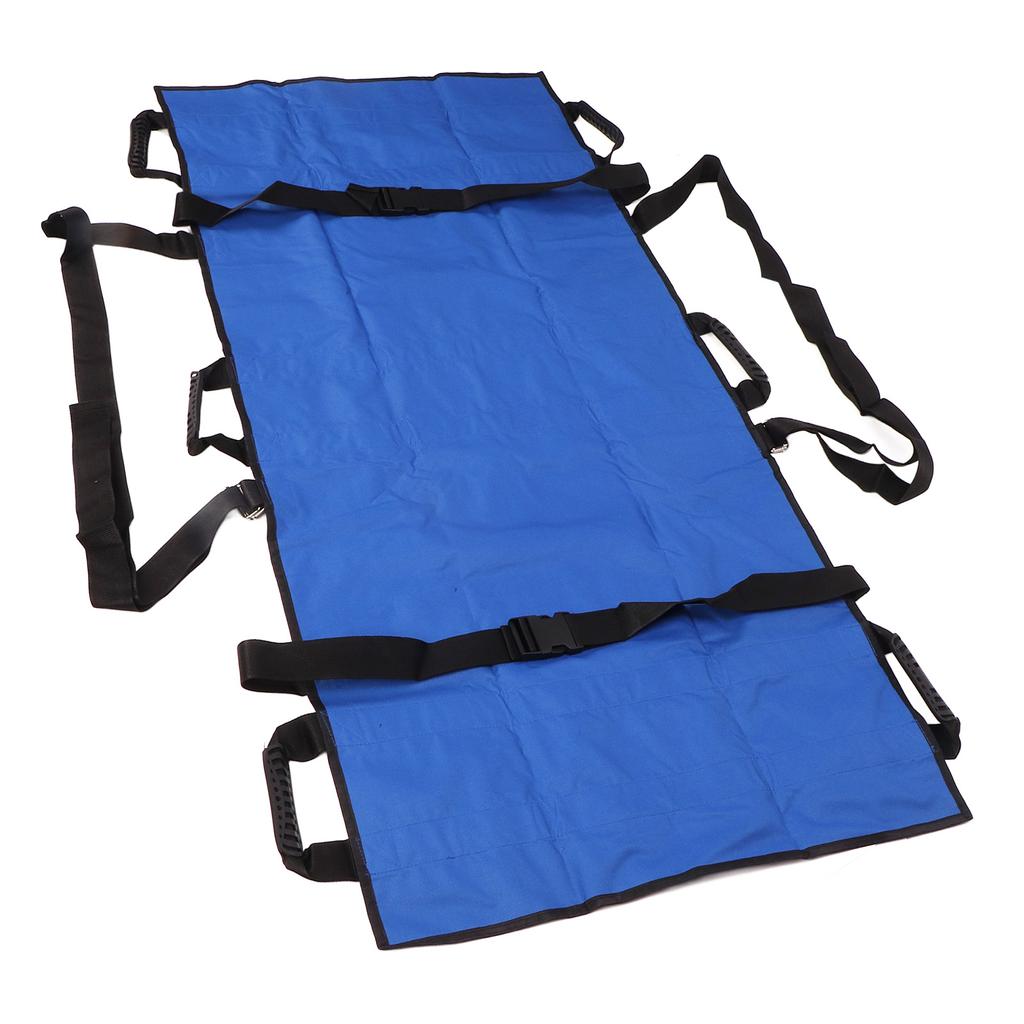 Reusable Washable Patient Transfer Sheet Bed Repositioning Pad with Reinforced Handle for Turning Lifting