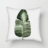 Simple Fresh Leaf Pattern Print Cover Car Sofa Cushion Cover Luxury Home Decoration Cushion Cover