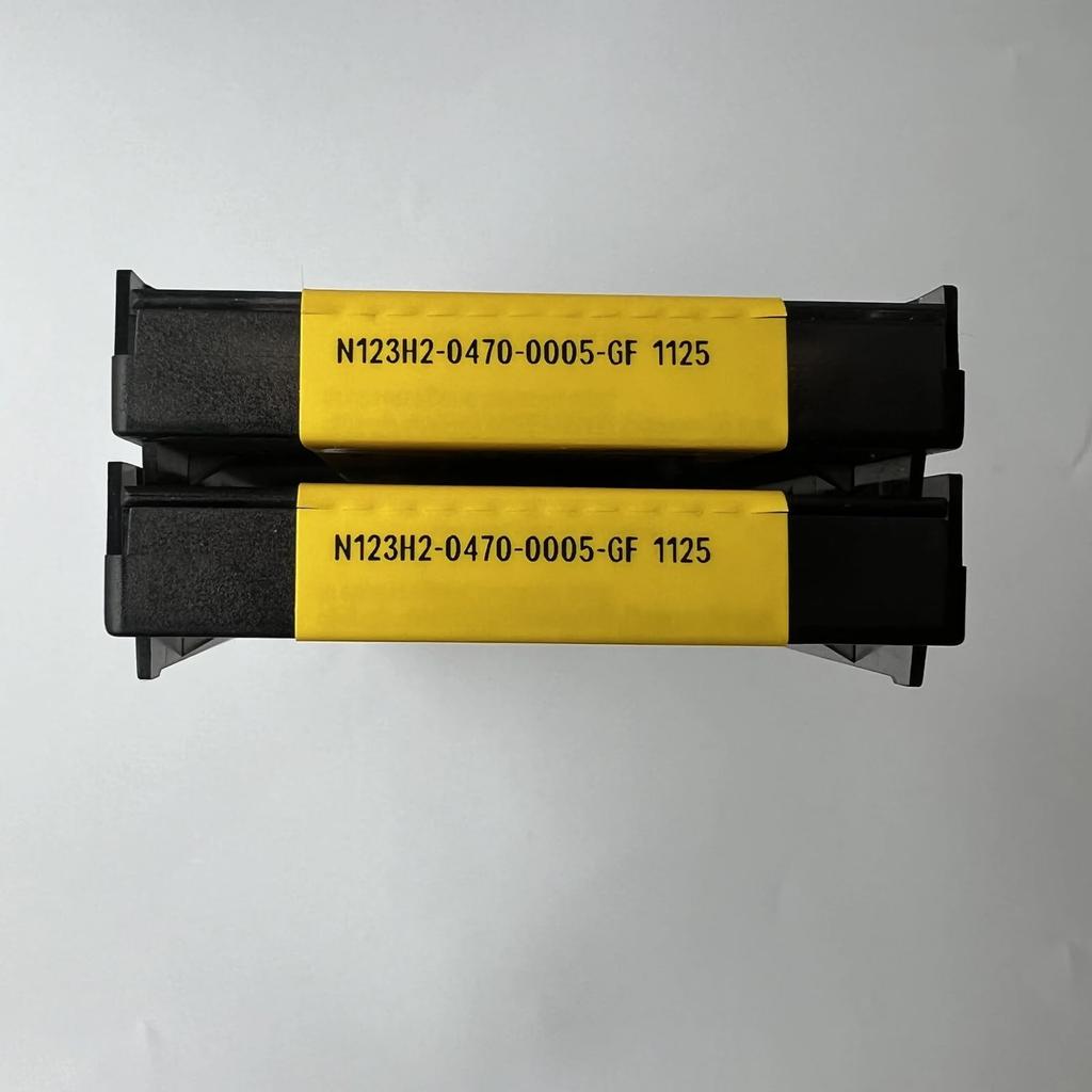 Original Sandvik / N123H2-0470-0005-GF 1125 CNC Lathe Carbide Blade Tool 10 Pcs