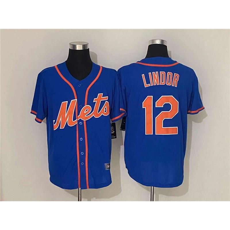 Camiseta de Béisbol New York Mets Unisex Bordada Personalizada Ropa para Fans de la MLB Ropa Deportiva Hombres Mujeres Otoño
