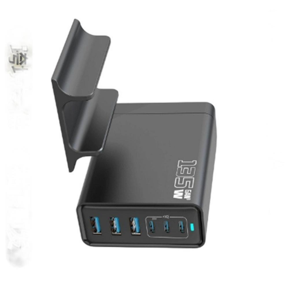 Practical 135W Charging Hub USB Type C Port Automatic Power Adjustment Simultaneous Charging Head for Various Devices