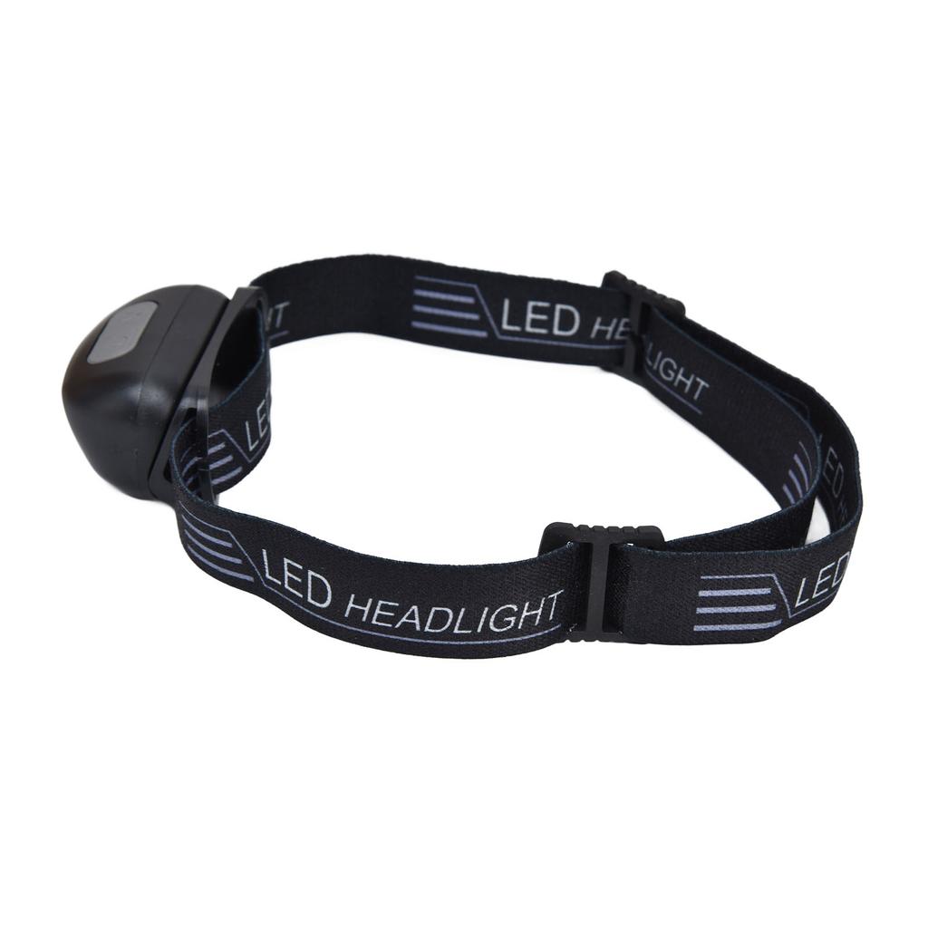 LED Headlamp Multifunctional Adjustable Angle Waterproof USB Charging Motion Sensor Portable Head