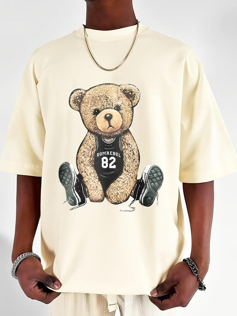 [Summer Tee Shirt] Casual Summer Short Sleeve Tee Shirt - Print Tees for Men