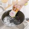 3pcs Thicker Cat Claw Cleaning Sponge Cleannig Cloth Sponge Brush Cute Dishwashing Sponge  Kitchen
