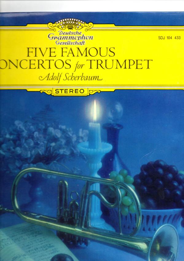 

LP Record ADOLF SCHERBAUM Five Famous Concertos For Trumpet SDJ104433 Deutsche Grammo UK Classical Used