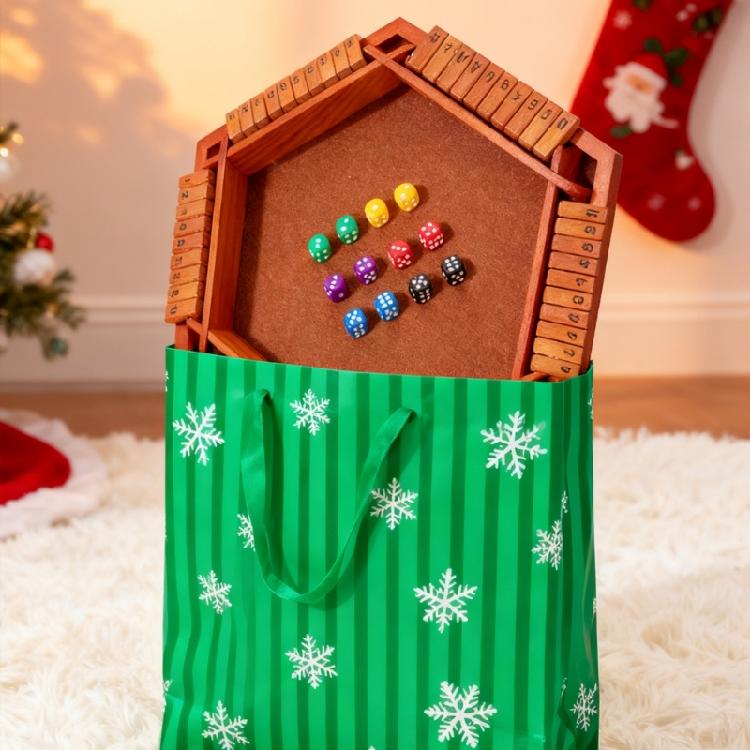 Double Sided Educational Wooden Flip Board Game Enhances Logical Thinking For Family Game Nights