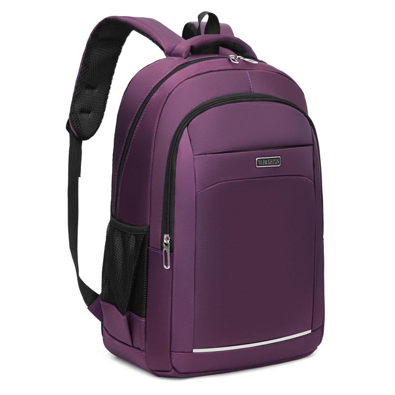 Large-Capacity Travel Backpack, Equipped With A 15-Inch Laptop Compartment, Multi-Pocket Commuter Bag, Easy To Wipe And Clean, W