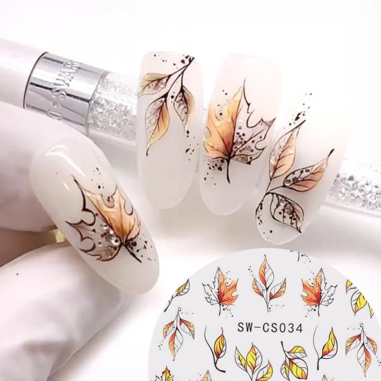 Delicate Manicure Decal Strong Stickiness Ultra-Thin DIY