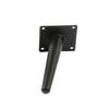 4pcs Slant Tapered Furniture Legs Matte Black Cabinet Legs Modern Table Legs  Table