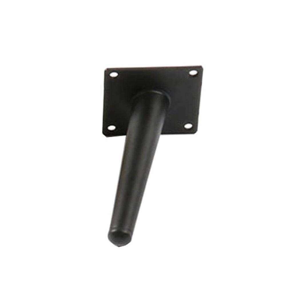 4pcs Slant Tapered Furniture Legs Matte Black Cabinet Legs Modern Table Legs  Table