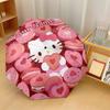 Custom Text Automatic 8 Bone Umbrella, Portable Sun Rain Protection UmbrellaHello Kitty