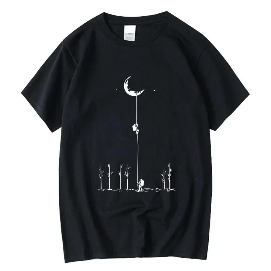 Plus-size T-shirts for Men and Women with Printed Patterns, Cotton Clothing, Casual Short-sleeved Round-neck T-shirts(10)