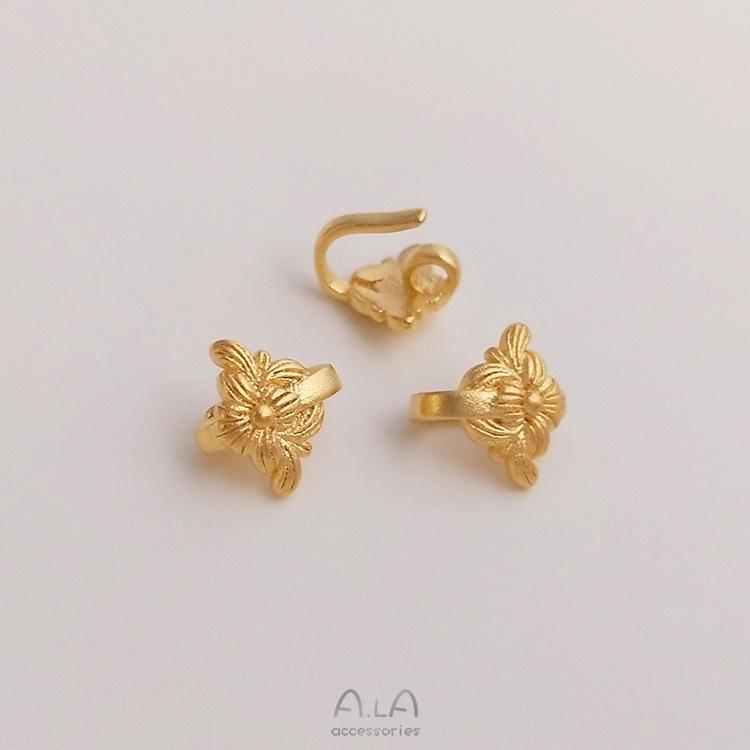 Guld Lyckobringande Djur Ruyi Fiskformad S-krok Lås Smyckesanslutning Armband