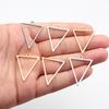 Geometric Openwork Resin Abstract Charm Antique Bronze Zinc Alloy Jewelry Making Supplies DIY Making Necklace Pendants