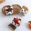 4 Colori 7CM Cotone PP Peluche Riempito Cane, Decorazione Spilla Bambini Carino Peluche Regalo