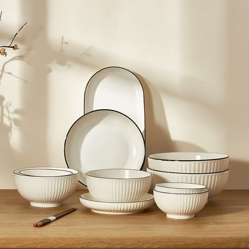 Younuo Household Ceramic Rice Bowl