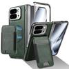 Custodia Portafoglio Magnetico in Pelle per Google Pixel 10 Pro Fold 9Pro Fold Supporto Porta Carte + Protezione Cerniera + Pellicola Schermo Copri Telefono