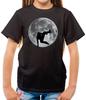Free Running Moon - Kids T-Shirt - Free Runner - Free Run - Space - Freerun