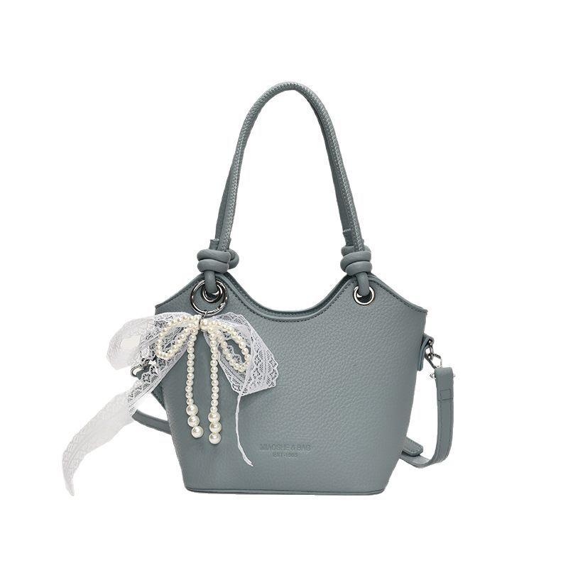 Fashion Solid Color Handbag Women's New Shoulder Bag Casual Messenger Bag