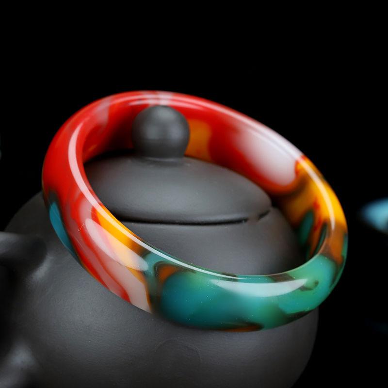 Colorful Bracelet Bracelet New Jade Bracelet Women's Wealthy Bracelet