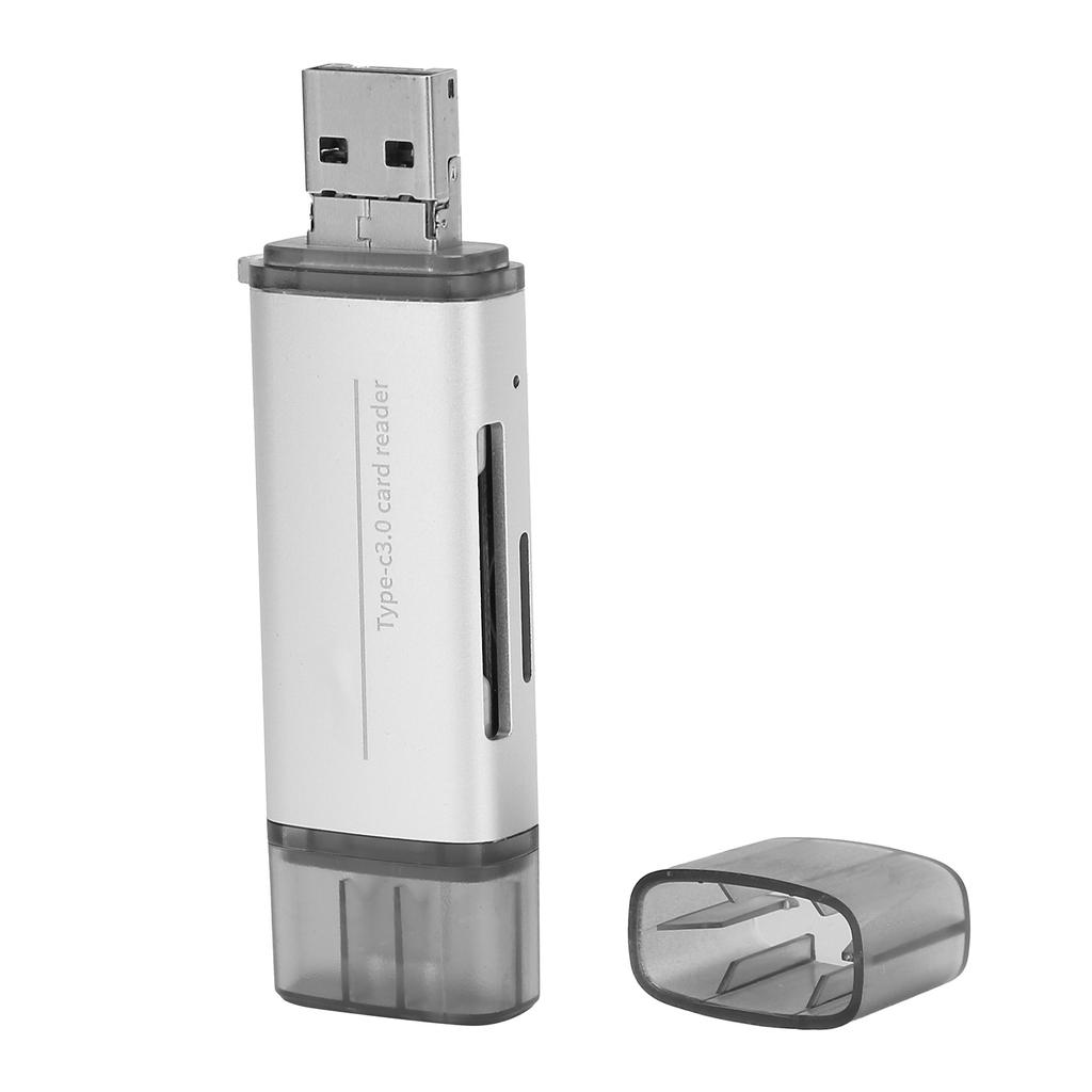 USB3.0 Multifunctional High Speed Aluminum Alloy Card Reader TypeC Mobile Phone Computer