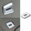 Roof Microphone Cover Decor 1PCS Fit For BMW 3-Series G20 - Silver ABS