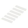 6PCS Roof Rack Removal Cover High Strength ABS Roof Drip Rack Molding Trim Clips Set for Fj Cruiser 2007‑2014 White OE: