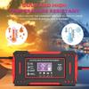 6A Output Motorcycle Battery Charging Unit Pulse Repair Battery Charger 12V  Motorcycle Maintenance